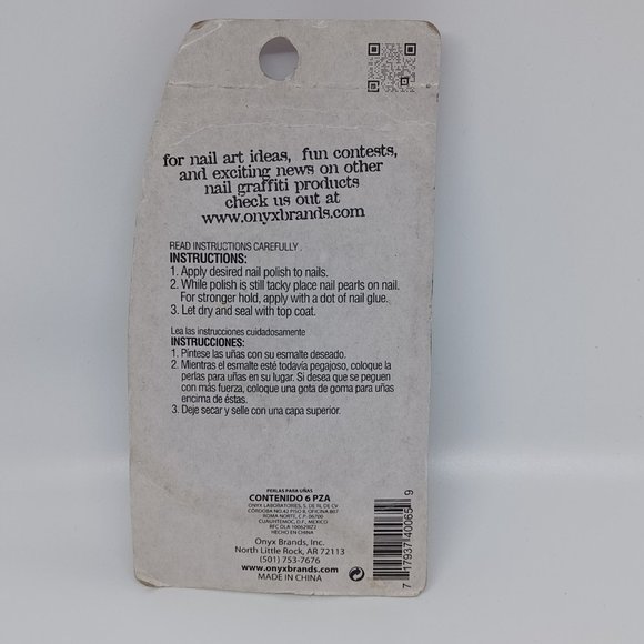 Nail Graffiti Nail Pearls Set - Picture 4 of 4